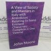 Picture of A View of Society and Manners in Italy with Anecdotes Relating to Some Eminent Characters