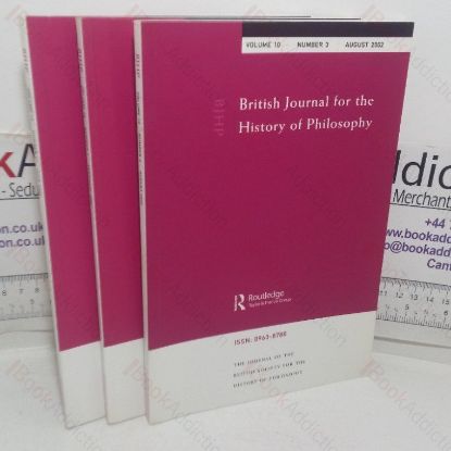 Picture of British Journal for the History of Philosophy (Volume 10, Nos. 1-3, 2002)