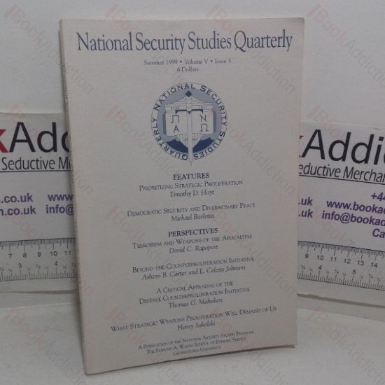 Picture of National Security Studies Quarterly (Summer 1999, Volume V, Issue 3)