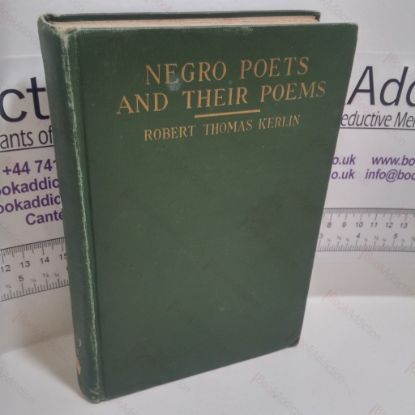 Picture of Negro Poets and Their Poems (Publisher's Presentation Copy)