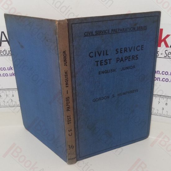 Picture of Civil Service Test Papers - English: Junior