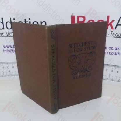 Picture of Speeches for Study and Suggestions for Speech-making