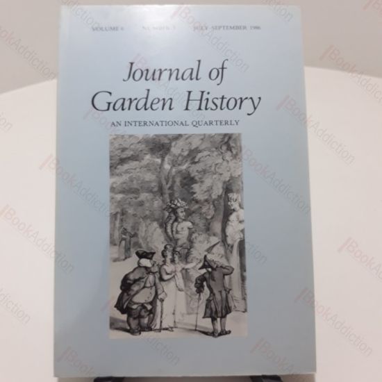 Picture of The Journal of Garden History (Volume 6,  No. 3)