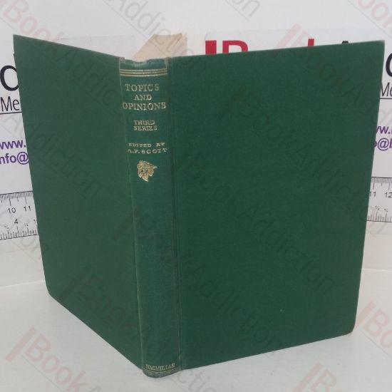 Picture of Topics and Opinions (Third series)