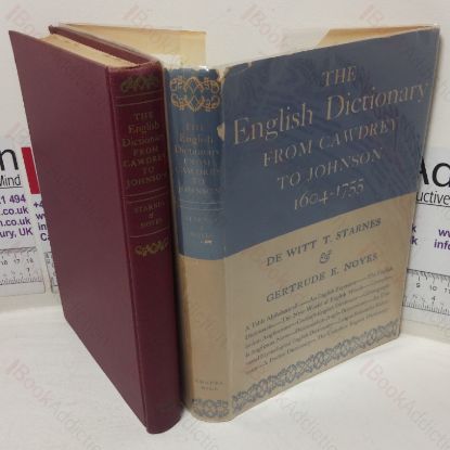 Picture of The English Dictionary from Cawdrey to Johnson, 1604- 1755