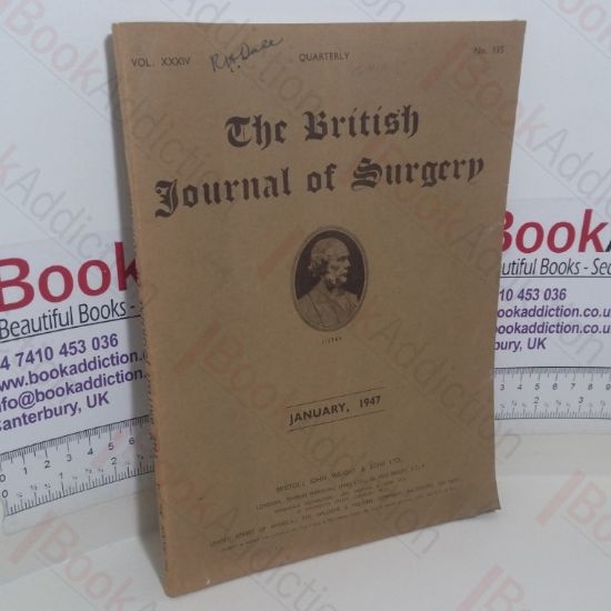 Picture of The British Journal of Surgery (Volume XXXIV, No. 135, January 1947)