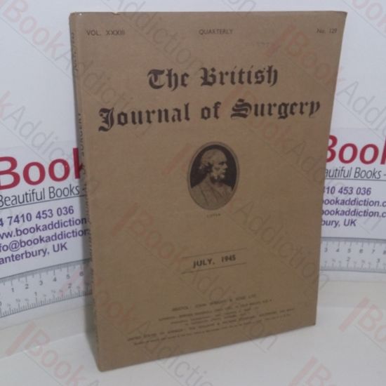 Picture of The British Journal of Surgery (Volume XXXIII, No. 129, July 1945)