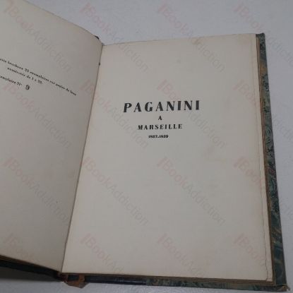 Picture of Paganini a Marseille, 1837-1839