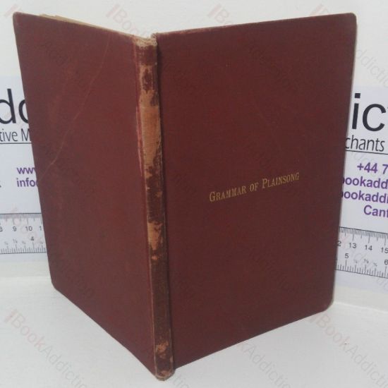 Picture of A Grammar of Plainsong