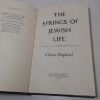 Picture of The Springs of Jewish Life