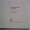 Picture of Declarations of War