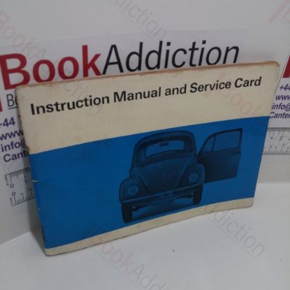 Picture of Instruction Manual and Service Card : VW 1200, VW 1300, VW1500, Sedan and Convertible