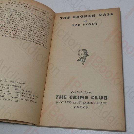 Picture of Crime and Again; A Right to Die; Death of a Doxy; The Mother Hunt; Red Threads; The Broken Vase (Rex Stout Crime Fiction Nero Wolfe Collection) (Six volumes)