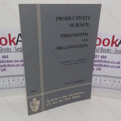 Picture of Productivity Science: Philosophy and Organisation (IWSP Monograph, No. 1)