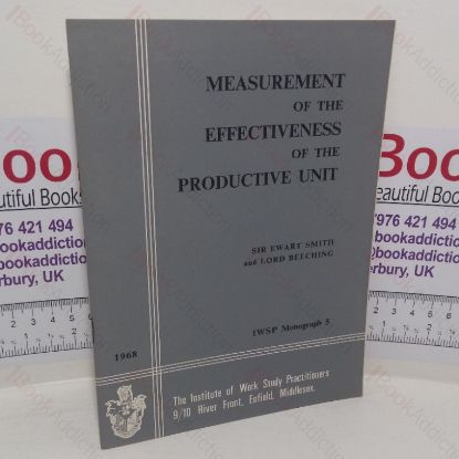 Picture of Measurement of the Effectiveness of the Productive Unit (IWSP Monograph, No. 5)