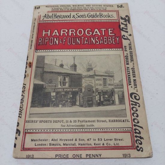 Picture of Harrogate, Ripon and Fountains Abbey : A Guide to Harrogate, Ripon, Studley Royal, Knaresborough and Fountains Abbey, With Excursions to all Places of Interest in the Neighbourhood (Abel Heywood and Sons Guide Books)