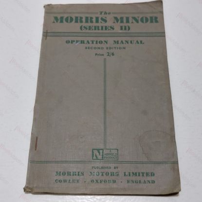 Picture of The Morris Minor (Series II) : Operation Manual