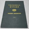 Picture of Vauxhall Wyvern E Model Owner's Handbook : Operation and Maintenance Instructions
