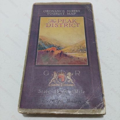 Picture of Ordnance Survey tourist map: the Peak District (1 inch to 1 mile)