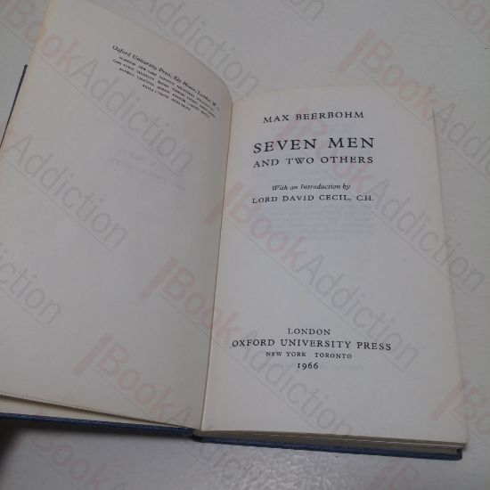 Picture of Seven Men and Two Others (The World's Classics, No. 610)