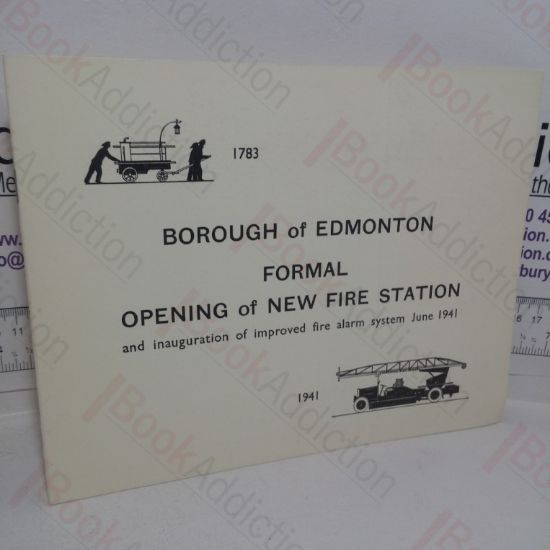 Picture of Borough of Edmonton Formal Opening of New Fire Station and Inauguration of Improved Fire Alarm Systems, June 1941