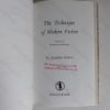 Picture of The Technique of Modern Fiction : Essays in Practical Criticism