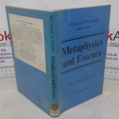 Picture of Metaphysics and Essence (Library of Philosophy and Logic series)