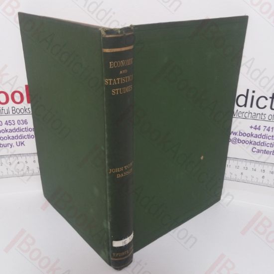 Picture of Economic and Statistical Studies, 1840-1890