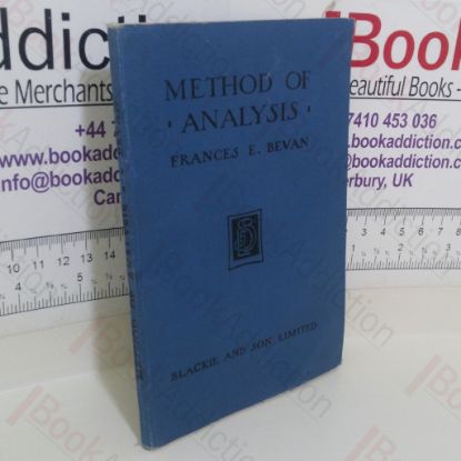 Picture of Method of Analysis, with Passages from English Literature for Practice