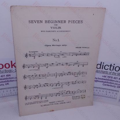 Picture of Seven Beginner Pieces for Violin with Pianoforte Accompaniment