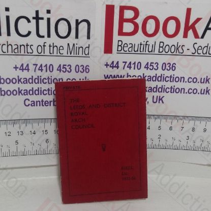 Picture of The Leeds Royal Arch Council : Rules, 1955-56