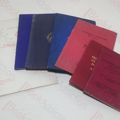 Picture of Documents relating to Goderich Chapter and Lodge, No. 1211, Leeds