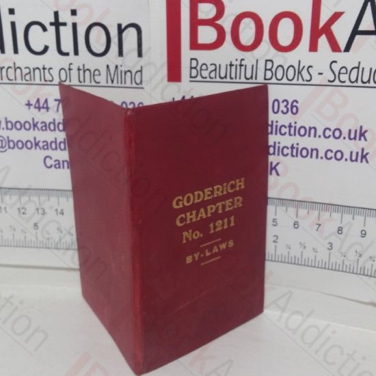 Picture of Goderich Chapter, No. 1211, By-Laws, 1926