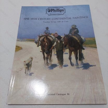 Picture of Fine 19th Century Continental Paintings (Illustrated Auction Catalogue, July 1987)