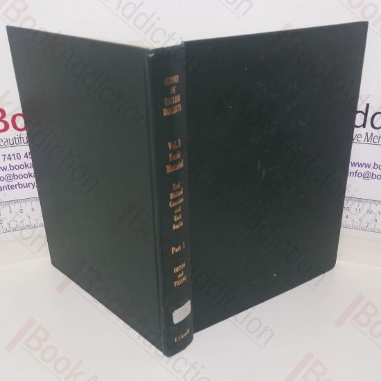 Picture of The East Midland Counties And East Anglia: Volume III - Part 3 (Survey of English Dialects series (B) The Basic Material)