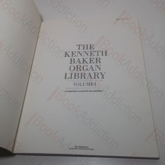 Picture of The Kenneth Baker Organ Library, Volume I