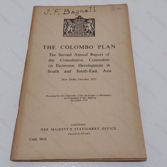 Picture of The Colombo Plan : Second Annual Report of the Consulative Committee on Economic Development in South and South East Asia