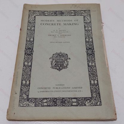 Picture of Modern Methods of Concrete Making