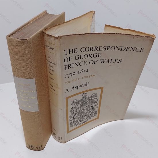 Picture of The Correspondence of George, Prince of Wales, Volume I, 1770-1812