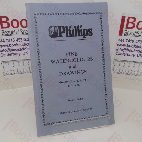 Picture of Fine Watercolours and Drawings (Auction Catalogue, Phillips Auctions, London, UK, 29 June 1981)