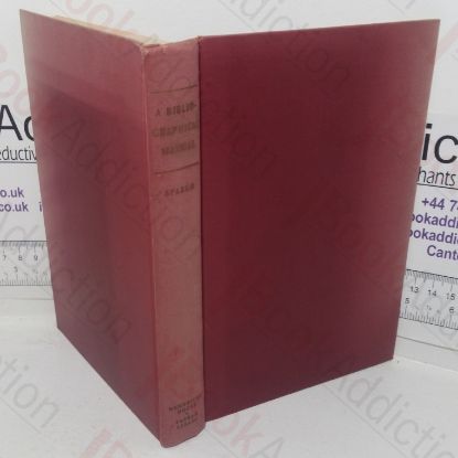 Picture of A Bibliographical Manual for Students of the Language and Literature of England and the United States