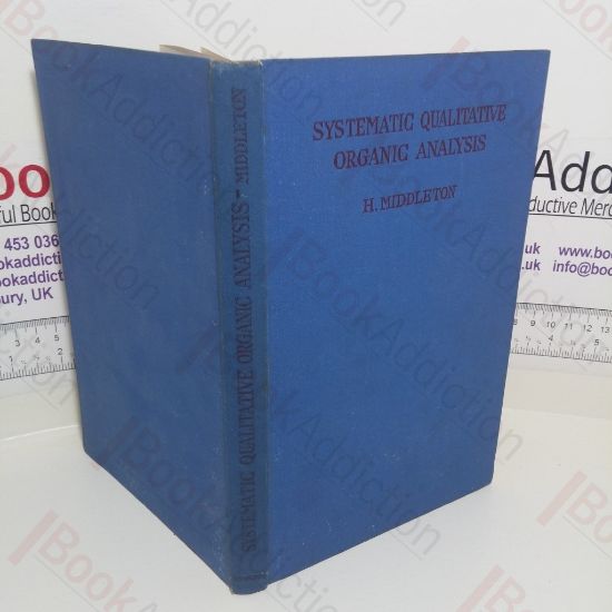 Picture of Systematic Qualitative Organic Analysis