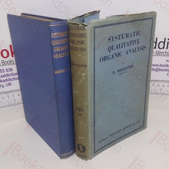 Picture of Systematic Qualitative Organic Analysis