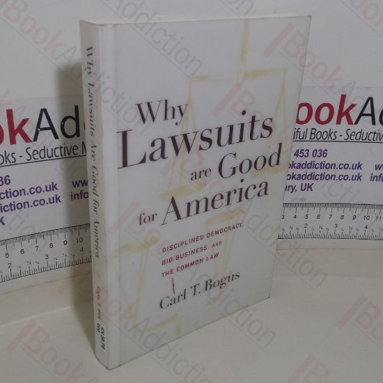 Picture of Why Lawsuits are Good for America: Disciplined Democracy, Big Business, and the Common Law
