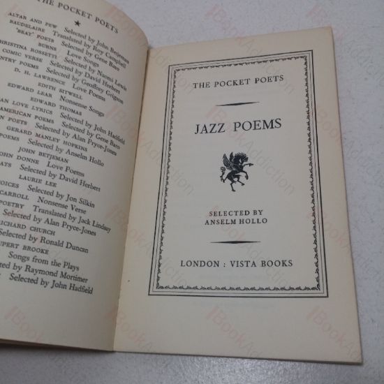 Picture of Jazz Poems (Pocket Poets series)