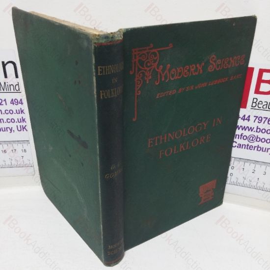 Picture of Ethnology in Folklore (Modern Science series, No. IV)