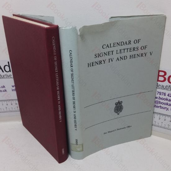 Picture of Calendar of Signet Letters of Henry IV and Henry V, 1399-1422
