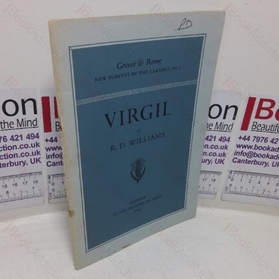 Picture of Virgil (Greece & Rome: New Surveys in the Classics series, No. 1)