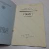 Picture of Virgil (Greece & Rome: New Surveys in the Classics series, No. 1)