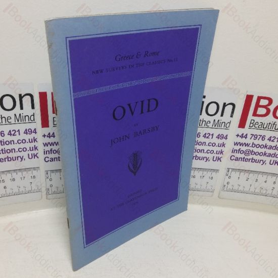 Picture of Ovid (Greece & Rome: New Surveys in the Classics series, No. 12)